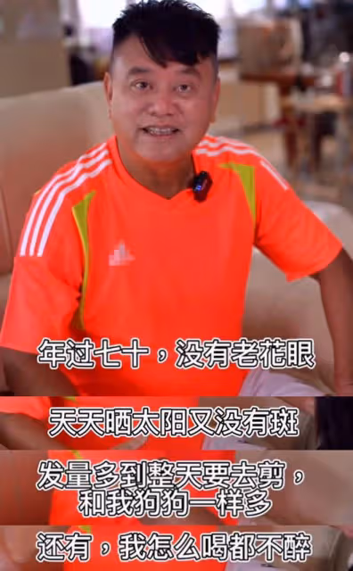 陳百祥開通社交帳號,拍視頻狂贊自己,稱演配角片酬跟主角一樣多
