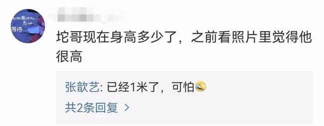 張歆藝為兒子理髮，意外剪破耳朵被嚇哭，透露兩歲孩子身高已一米