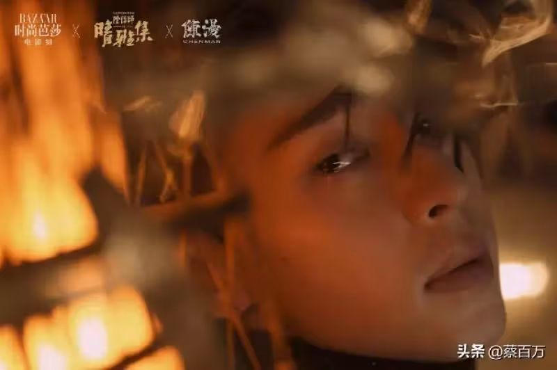 最貴明星攝影: 大師鏡頭下流淚妝的鄧倫,竟然只是隨手抓拍