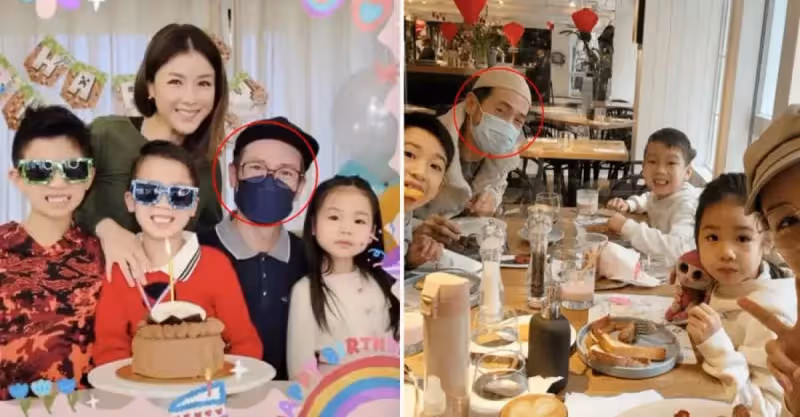 TVB「好丈夫」陳豪升級防疫措施！為兒子慶生也戴口罩，與妻子分房睡在露臺吃飯
