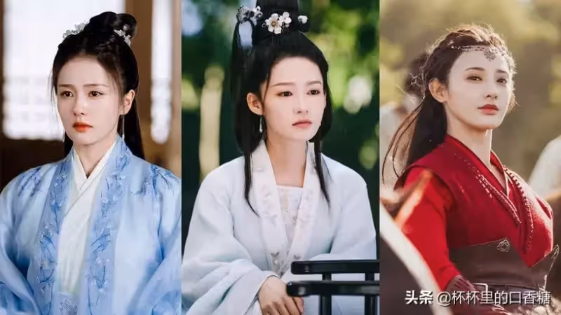 外國人評選最美古裝女神TOP9!趙麗穎才第九白鹿第五迪麗熱巴第二