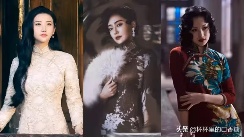 外國人評選最美旗袍美人!宋軼第八,景甜第六,秦嵐沒進前三名