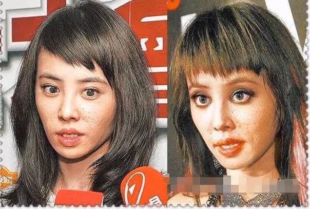 表面「貌若天仙」,實則「歪瓜裂棗」的六位女星,個個整得太成功