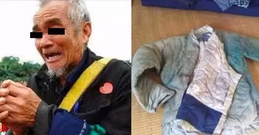父親找兒借錢看病 兒媳不讓給 扔了件破棉襖 打開一看 傻了