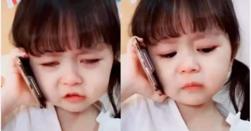 快來收拾你老婆！「被媽媽教訓」女兒打電話向爸爸哭訴 下一秒爸爸「神回復」網讚爆：地位一目了然