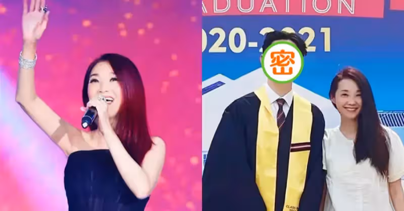 與初戀張智霖分手，54許秋怡爆近照，兒子高大帥氣，「凍齡美貌惹人豔羨」生活幸福不再為情所困