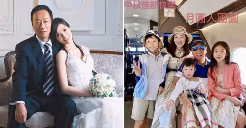 生3胎還要追生？郭台銘小25歲嬌妻「1500億沒份分」每年生日「只送玫瑰花」甜喊：她真的不愛錢