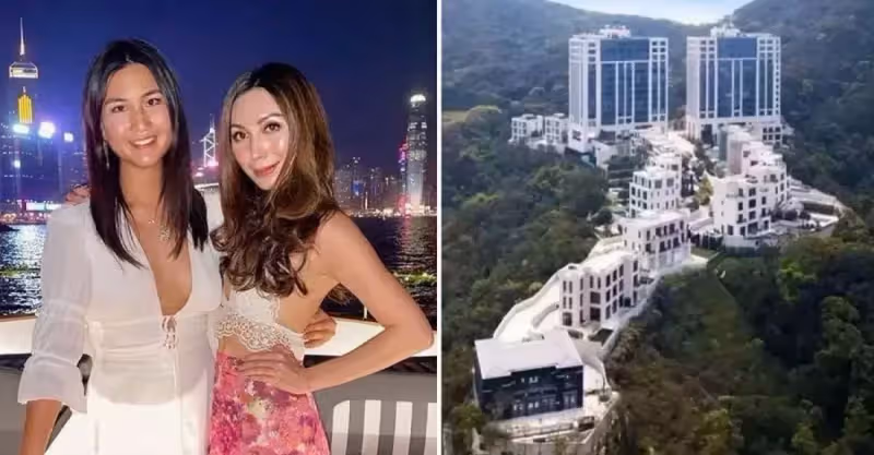 賭王外孫女秀山頂豪宅，遊艇風景盡收眼底，何超瓊曾居住豪宅之中