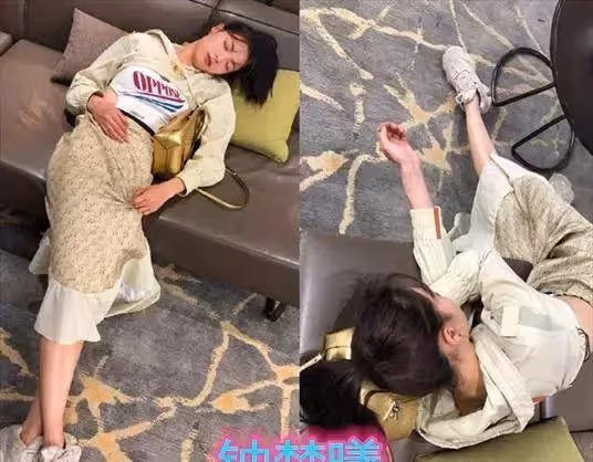 明星片場休息睡姿,千璽張著嘴,李易峰優雅,就服最後的王俊凱!