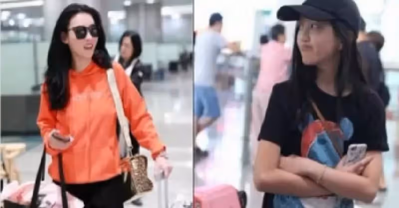 張柏芝機場偶遇王菲女兒，李嫣「脫口而出的稱呼」秒化解尷尬，獲全網狂讃：家教真好