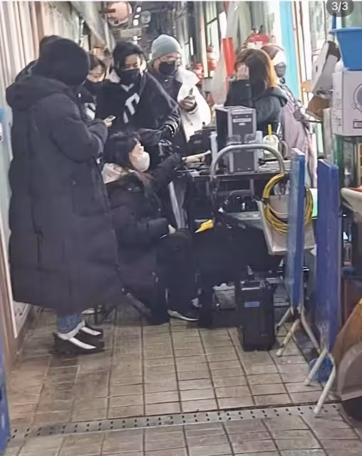 范冰冰為圓演員夢到韓國拍戲,片場路透照曝光,造型淩亂卻五官精緻
