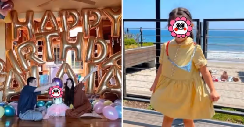 陳冠希女兒5歲了！Alaia穿公主裙「和爸爸同款高顏值」超搶鏡，網直呼：越來越漂亮了