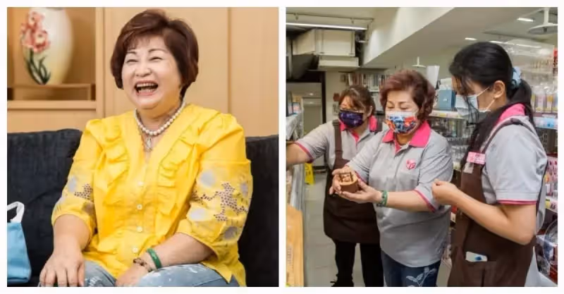 曾是鄧麗君司機！倒茶小妹「背百萬債拖病夫擺攤」跑給警察追　今翻身變女董「知名五金都是她的店」