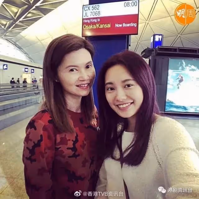 女兒貌似朱千雪!TVB金牌綠葉卻說:我想她做個普通人