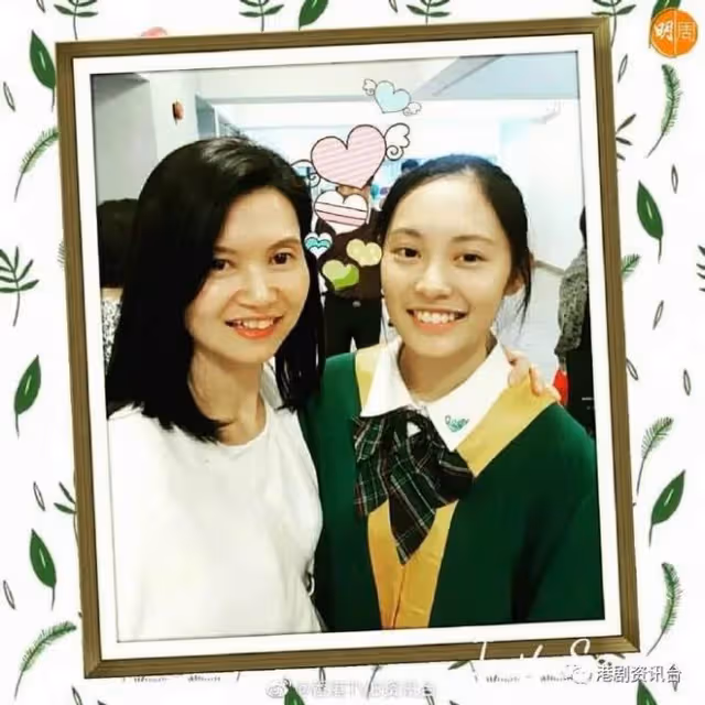 女兒貌似朱千雪!TVB金牌綠葉卻說:我想她做個普通人