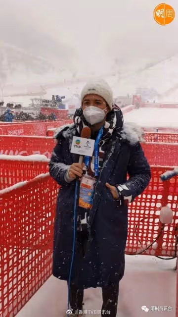 家人視像目擊暈倒過程!TVB力捧小生做完冬奧心靈有收穫