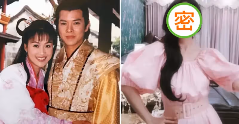 最美「阿珂」梁小冰近照曝光，戴大耳環身材圓潤，皮膚白皙通透，臉上沒有絲毫皺紋，明目皓齒不輸當年