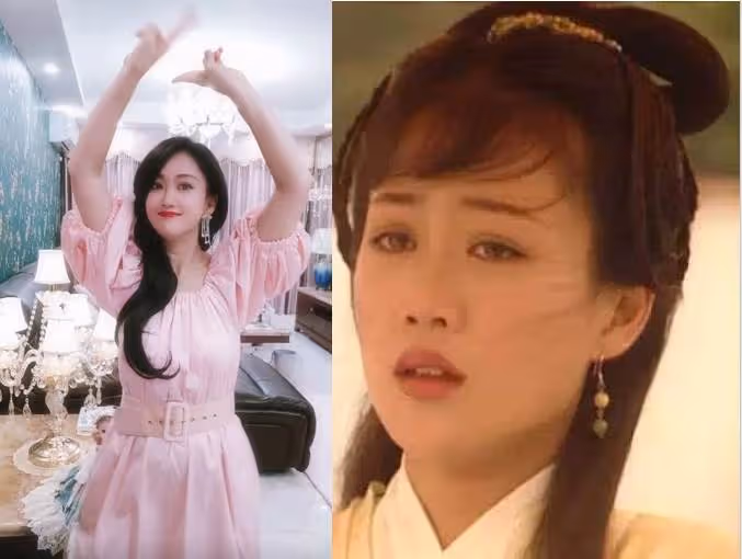 最美「阿珂」梁小冰近照曝光,戴大耳環身材圓潤,皮膚白皙通透,臉上沒有絲毫皺紋,明目皓齒不輸當年