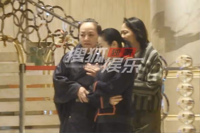 宋丹丹近況曝光！與異性友人熱情擁抱不避諱，三婚老公默默等候