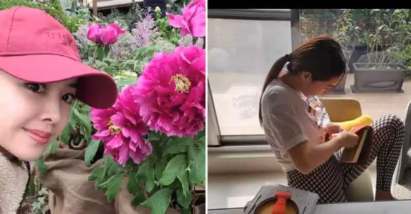 蔡依林歸隱田園，超狂豪宅曝光「天臺變私家菜園」自己種菜吃，內部花園美如畫，超愜意近況讓人好羨慕