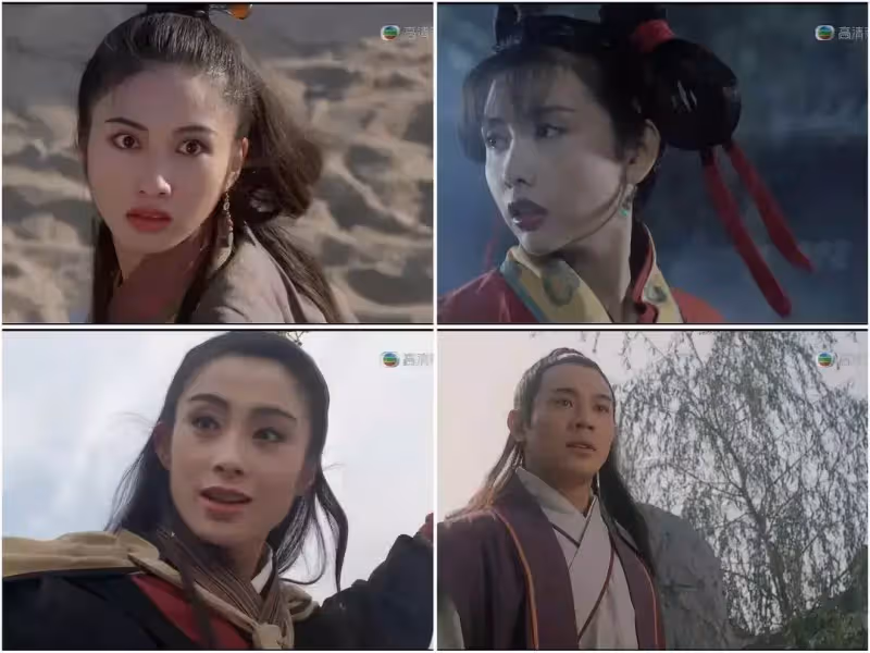 當黎姿遇上張敏,兩版趙敏在爭妍鬥麗中,你認為誰能夠勝出?