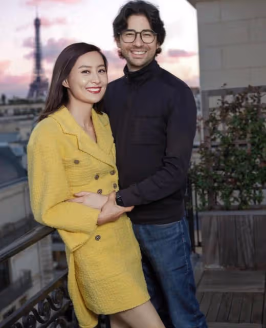 產後秀好身材!TVB前當家花旦出席巴黎時裝展,小蠻腰首次亮相