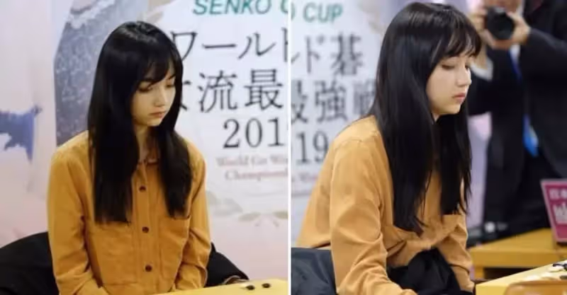 千年一遇「台灣圍棋女神」征服全日本！專注對戰「一抬頭洋娃娃般美貌」秒登熱搜：選手心臟要很大顆