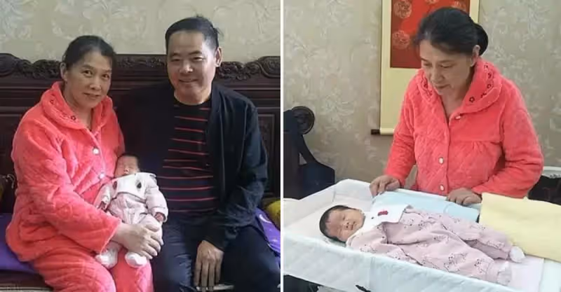 53歲大媽中年失獨，試管3次冒險生子終如願，但孩子抱在懷中，她卻悔不當初