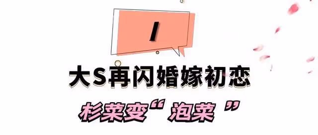 大S再閃婚嫁20年前初戀,沒見面就敢登記,S媽氣到血壓飆升