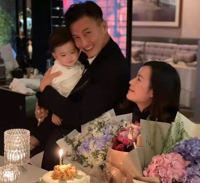 好男人！TVB小生陳山聰為老婆慶生而缺席台慶，一家三口畫面溫馨
