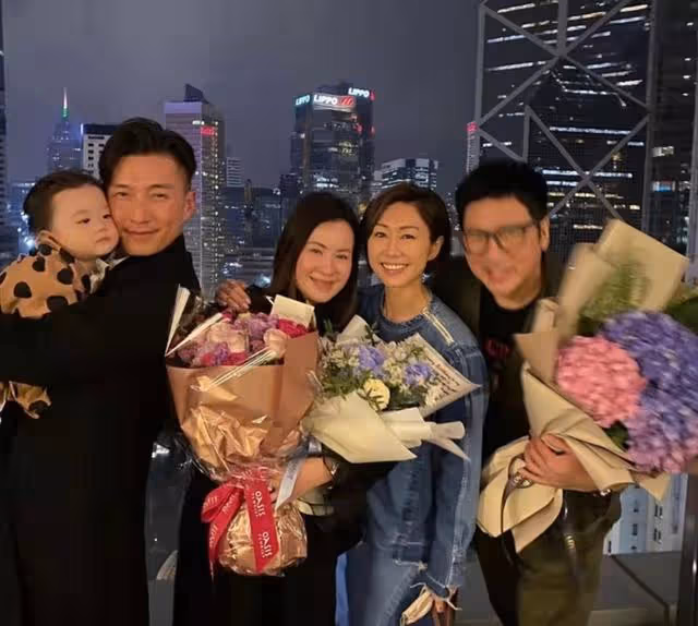 好男人！TVB小生陳山聰為老婆慶生而缺席台慶，一家三口畫面溫馨
