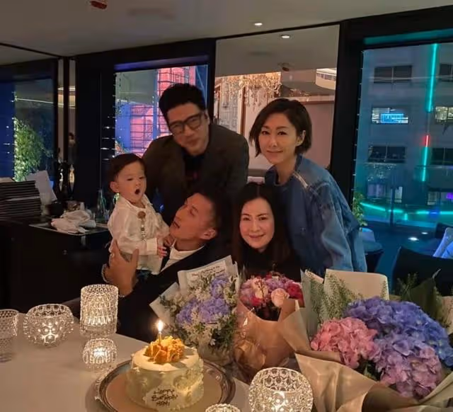 好男人！TVB小生陳山聰為老婆慶生而缺席台慶，一家三口畫面溫馨