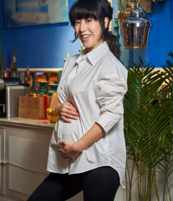 直言沒刻意追女!香港知名女星第二胎再懷兒子,透露預產期在四月