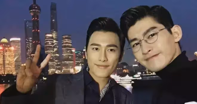 朱梓驍曬與張翰合照,開心比耶狀態好,兩人發展各不同