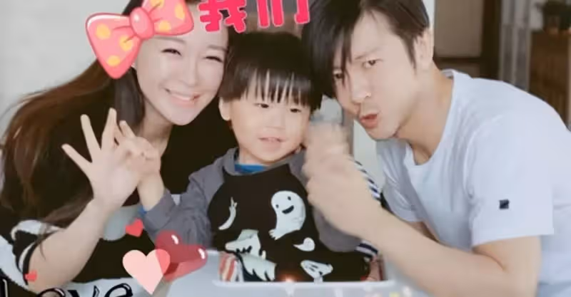 有一種基因叫林雨申兒子,和爸爸如複製粘貼,連嘴型都一模一樣