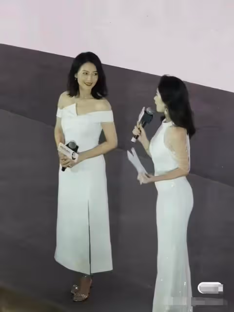 高圓圓現身商演太震撼!近百人手忙腳亂迎入場,反被同場主持艷壓