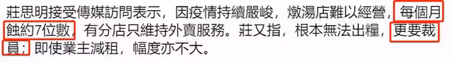 眾星副業難敵疫情,張柏芝服裝店停業,41歲男星月虧百萬被迫裁員