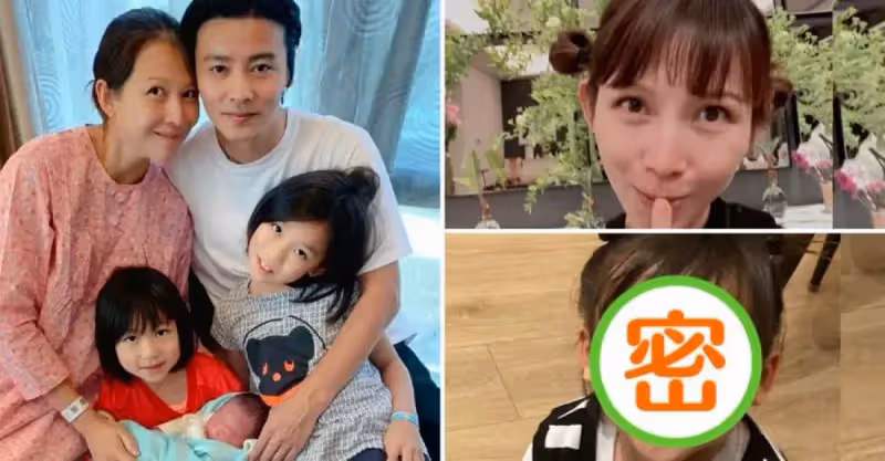 有種「生娃」叫生個自己！蔡少芬和兒子紮「同款丸子頭」賣萌，網直呼：一看就是親生的