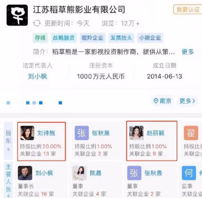 劉詩詩趙麗穎合夥開公司，兩人如今都成女強人，婚姻狀況卻大不同