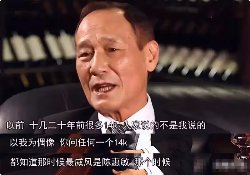 14K大佬陳慧敏談香港黑社會:等級森嚴,紅花雙棍不是最大的
