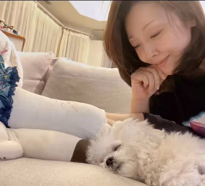 49歲孫悅不顧疫情上海街頭遛狗，坐輪椅行動不便，嫁富商豪宅曝光