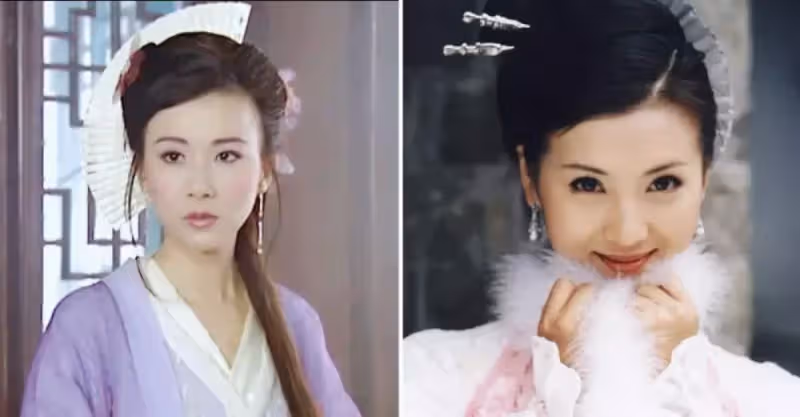 同是滿頭扇子，賈靜雯經典，蔡少芬詭異，蕭薔正面驚艷背後驚嚇
