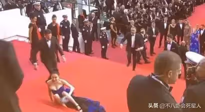 假摔、蹭毯、透視裝,紅毯成了「照妖鏡」,一個比一個能作妖