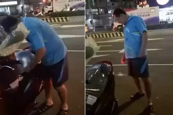 節儉騎10年破車！孝順女兒送「7萬摩托車大禮」老爸感動淚崩 一催油門「突然笑不出來了」滿臉擔心！！