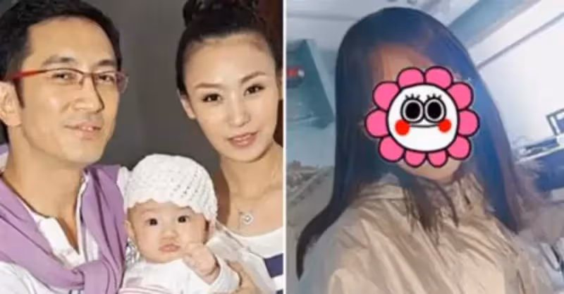 吳啟華罕曬女兒，離婚7年獨自撫養娃，13歲女兒顏值出眾氣質斯文