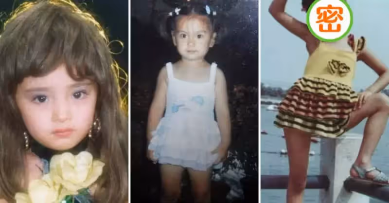 3歲的楊冪，4歲的熱巴，5歲的baby，6歲的趙麗穎，網友：7歲她「變化最大」！