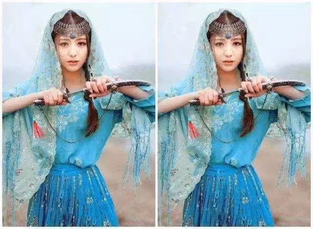 女星穿異域服飾：劉詩詩劉亦菲冷艷，熱巴范冰冰靈動，楊冪鐘欣潼高貴！