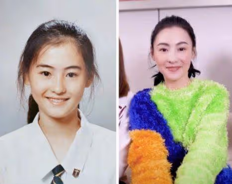 張柏芝曬學生照驚豔眾人,與關之琳李嘉欣的學生照比毫不遜色!