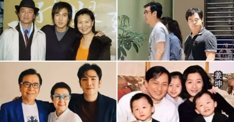 香港男神的兒子顏值，甄子丹大兒子長相像父親，呂良偉兒子矮胖