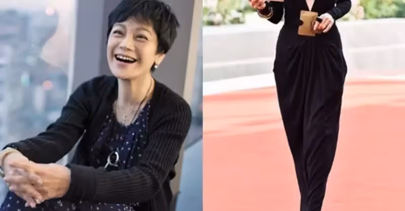 66歲張艾嘉穿深V走紅毯「霸氣征戰威尼斯」簡單就是美「不受年齡限制」造型零失誤